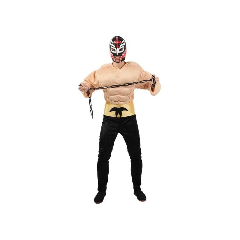 Mucama Completamente seco Rezumar Disfraz de luchador mejicano para adulto barato. Tienda de disfraces online