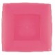 PLATO LLANO NICE FUCSIA 23 X 23 CM ALTA CALIDAD