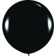 GLOBO BALON NEGRO FASHION SOLIDO R 36 SEMPERTEX