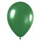 GLOBO VERDE METAL R 12 30CM 50 UDS SEMPERTEX