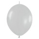 GLOBO PLATA SATIN CADENA LOL 25 UDS SEMPERTEX