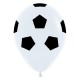 GLOBO BALON DE FUTBOL R12 30 CM 12 UND