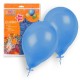 GLOBOS AZUL 100 UNIDADES 23 CM 9 LATEX