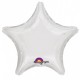 GLOBO ESTRELLA BLANCO HELIO FOIL 18 45 CM DECORAC