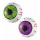 OJOS HINCHABLES 25 CM 2 UNIDADES DECORACION HALLOW