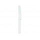 CUCHILLO BLANCO PLASTICO 10 UNIDADES