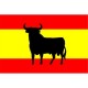 BANDERA ESPANA 60X90 CON TORO