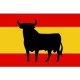 BANDERA ESPANA 90X150 CON TORO