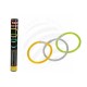 PALITO GLOW 15 PIEZAS PULSERA LUMINOSA NEON