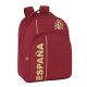 MOCHILA ESPANA LA ROJA LETRAS ORO BOLSILLO GRANDE