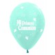 GLOBOS 1ª COMUNION SATIN AZUL NINO 10 UN 30