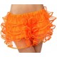 FALDA NARANJA NEON TUTU TALLA S ADULTO