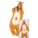 DISFRAZ CANGURO TALLA UNICA ADULTO 42 44 PIJAMA