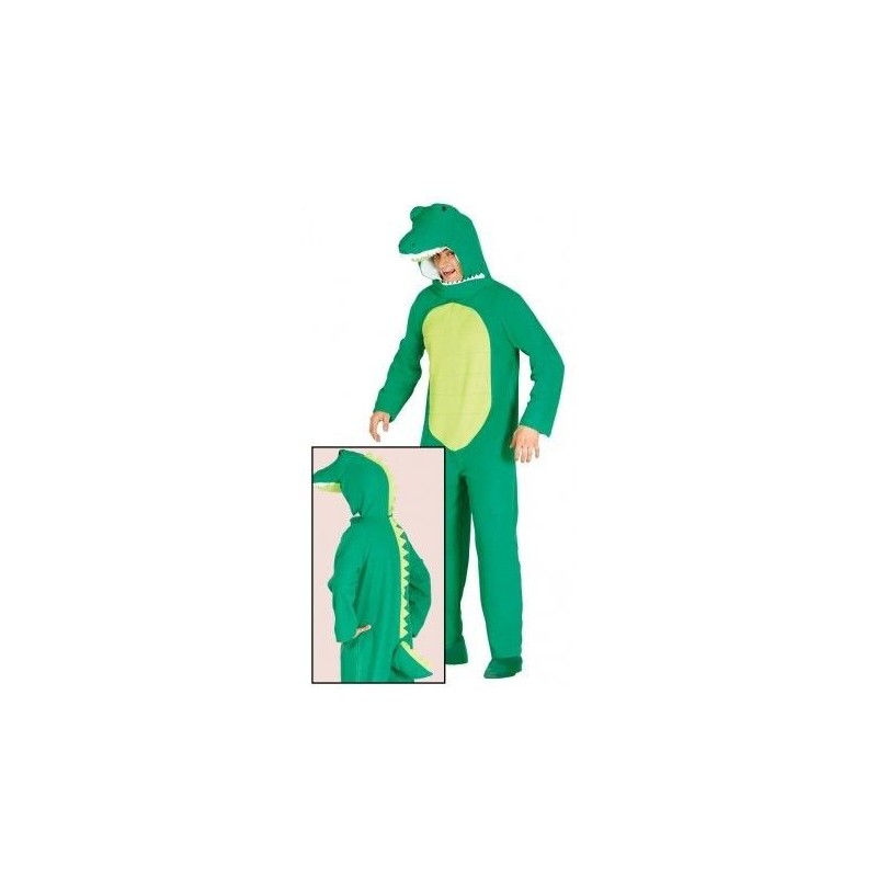 Disfraz de cocodrilo hombre caiman para adulto barato. Tienda de disfraces  online