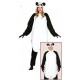 DISFRAZ OSO PANDA PIJAMA TALLA L ADULTO UNISEX