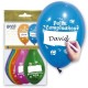 GLOBO FELIZ CUMPLEANOS 12 30 CM PERSONALIZABLE