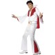 DISFRAZ ELVIS BLANCO ORIGINAL TALLA L HOMBRE