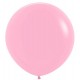 GLOBO BALON ROSA FASHION SOLIDO R 36 90 CM UNIDA