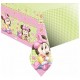 MANTEL MINNIE MOUSE BEBE ROSA 120 X 180 CM