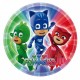 PLATOS PJ MASKS CUMPLEANOS 23 CM 8 UDS