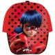 GORRA SOL LADYBUG ROJA LUNARES PARA NINA