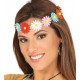 DIADEMA HIPPIE MARGARITAS DE COLORES CINTA PELO