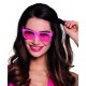 GAFAS ROSAS CRISTAL ROSA NEON SIMILAR PASTA