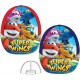 GORRA SUPER WINGS ROJA O AZUL TALLAS