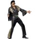 DISFRAZ ELVIS NEGRO Y ORO ORIGINAL TALLA M O L HOMBRE