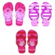 CHANCLAS PEPPA PIG SANDALIAS FUCSIA TALLA 32 34