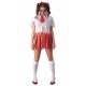 DISFRAZ COLEGIALA ZOMBIE CAMINANTE TALLA M o L