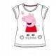 CAMISETA PEPPA MANGA CORTA 3 A 8 ANOS FLOR 2 MODELOS