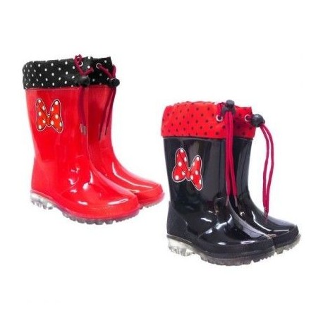 Botas de agua para niña modelo Minnie Mouse 13857
