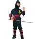 DISFRAZ NINJA NEGRO SHINOBI JAPON TALLAS NINO