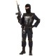 DISFRAZ AGENTE DE POLICIA SWAT ADULTO TALLA M o L o XL