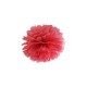 POM POM ROJO DE PAPEL DE 25 CM PARA DECORACIONES