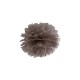 POM POM MARRON CHOCOLATE DE PAPEL DE 25 CM PARA DECORACIONES