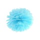 POM POM AZUL CIELO DE PAPEL DE 35 CM PARA DECORACIONES