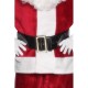 CINTURON NEGRO PAPA NOEL HEBILLA ORO 145 CM