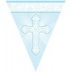 BANDERIN TRIANGULAR PRIMERA COMUNION AZUL