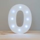 NUMEROS EN MADERA CON LUZ LED