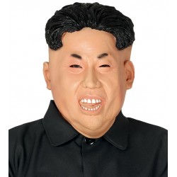 Mascara presidente coreano King Jong Un
