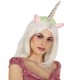 Diadema unicornio plata para mujer