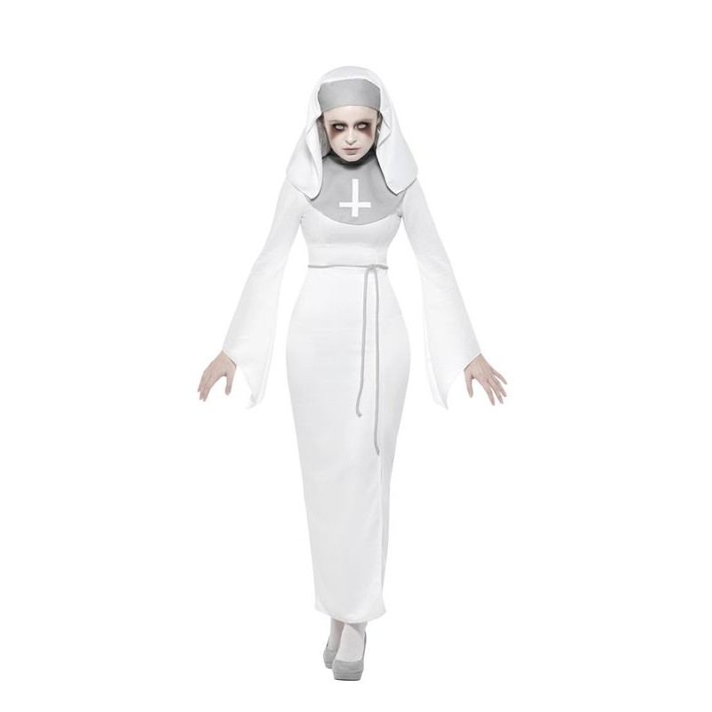 Discreto Mirar furtivamente atractivo Disfraz monja fantasma para mujer tallas - Tusdisfracesbaratos.com