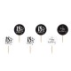 Toppers para cupcake 18 cumpleanos pinchos 92 cm 6 uds