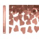 Canon de confeti corazones rosa dorado 60 cm