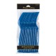 Tenedores Azul Royal de plastico 10 unidades
