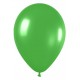 Globo Sempertex R12 30 cm Metal Verde Lima 12 uds