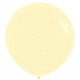 Globo Amarillo Pastel sempertex R2439 60 cm unidad