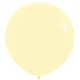 Globo Amarillo Pastel sempertex R2439 60 cm unidad